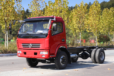 160馬力4×2左/右舵小型卡車底盤(pán)出口_小微卡底盤(pán)改裝廠家_東風(fēng)輕卡底盤(pán)改裝