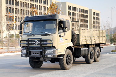 210馬力東風6×6越野載貨車_六驅(qū)3.5噸專用卡車_全驅(qū)定制三軸10噸貨車